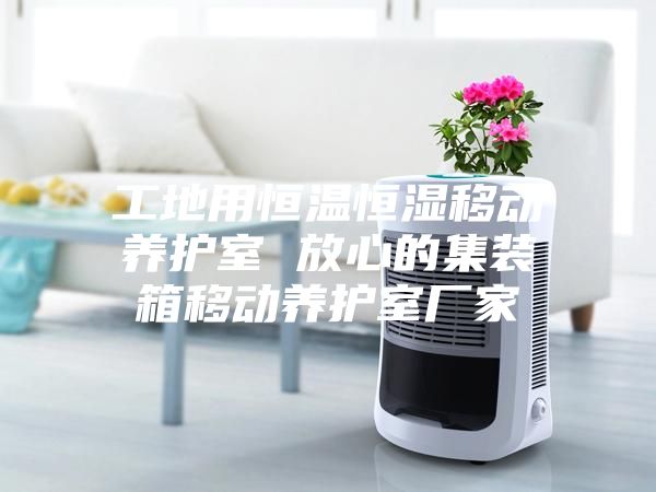 工地用恒溫恒濕移動養護室 放心的集裝箱移動養護室廠家