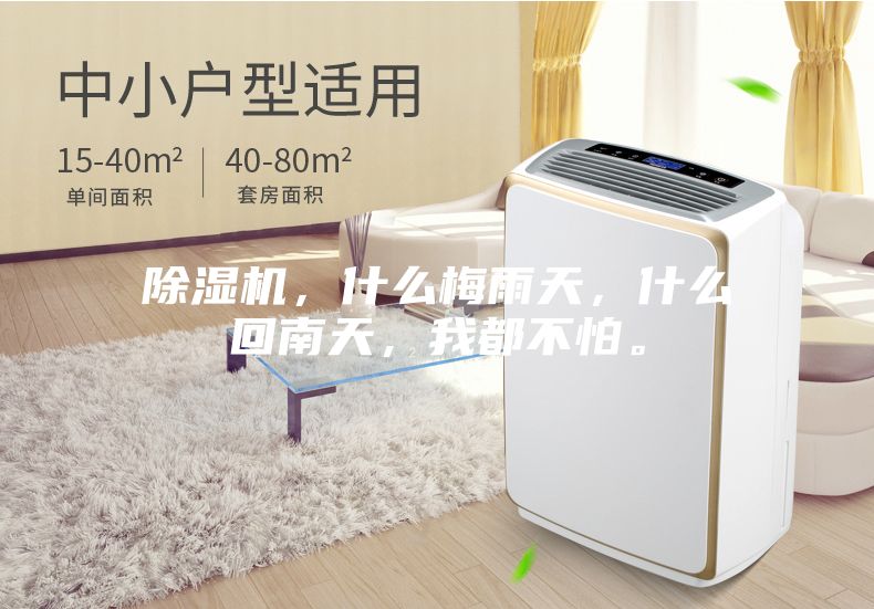 除濕機(jī),什么梅雨天,什么回南天,我都不怕。