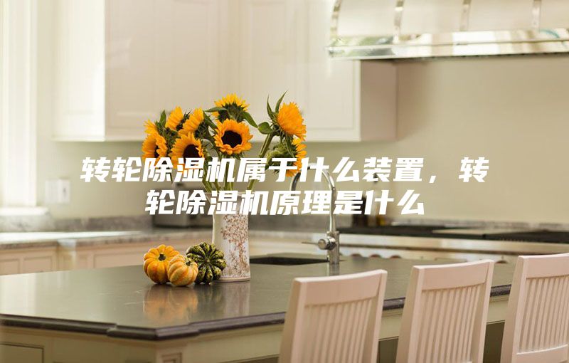 轉輪除濕機屬于什么裝置，轉輪除濕機原理是什么