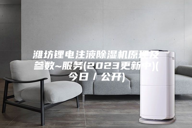 濰坊鋰電注液除濕機(jī)原理及參數(shù)~服務(wù)(2023更新中)(今日/公開(kāi))
