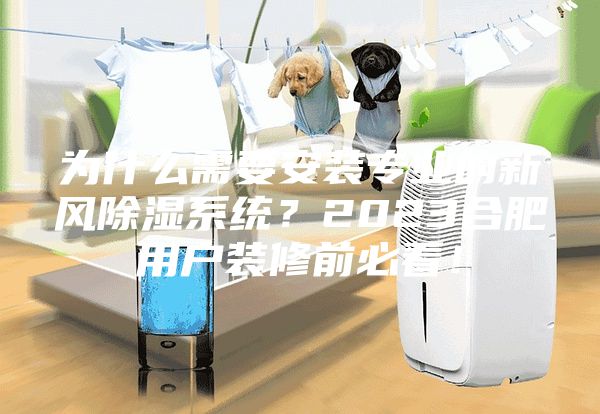 為什么需要安裝專業的新風除濕系統？2023合肥用戶裝修前必看！