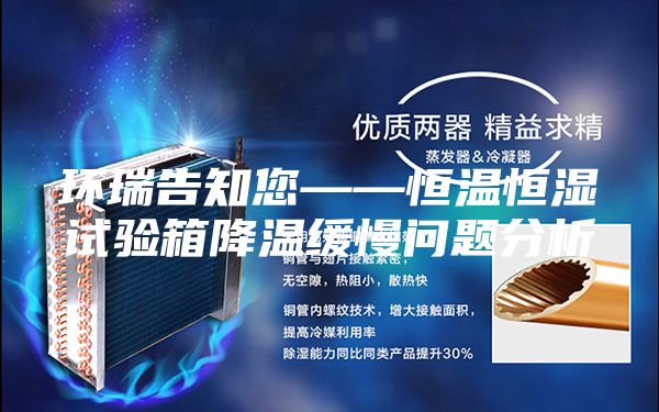 環(huán)瑞告知您——恒溫恒濕試驗(yàn)箱降溫緩慢問(wèn)題分析