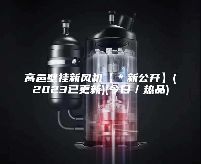 高邑壁掛新風(fēng)機【＊新公開】(2023已更新)(今日／熱品)