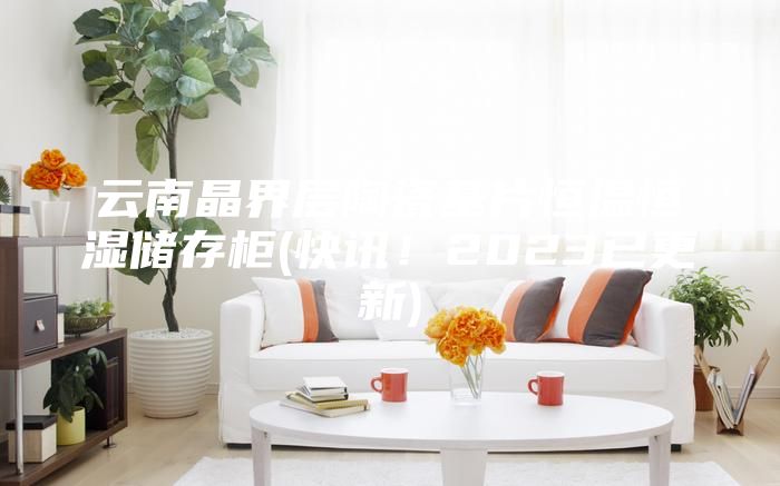 云南晶界層陶瓷基片恒溫恒濕儲存柜(快訊!2023已更新)