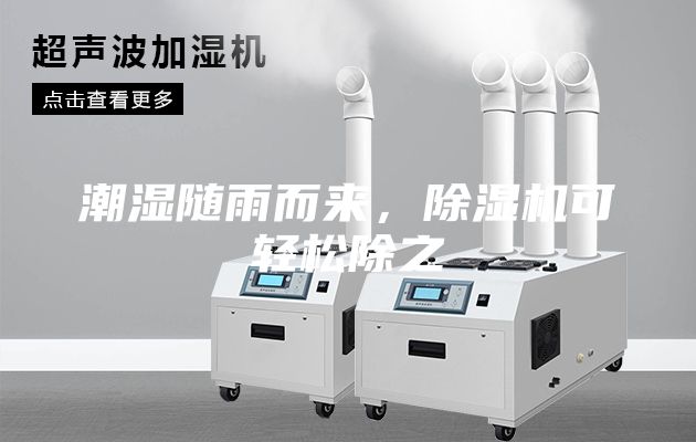 潮濕隨雨而來，除濕機可輕松除之