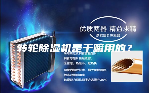 轉輪除濕機是干嘛用的？